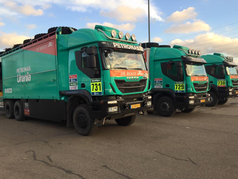 Dakar wagen belettering