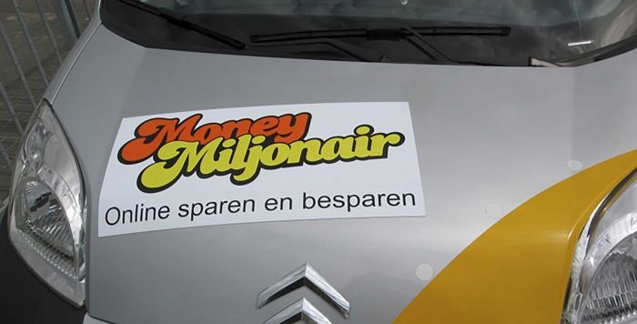 Magneetstickers auto