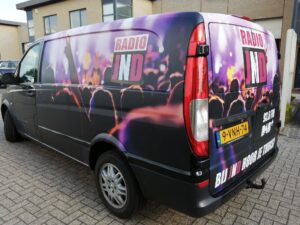 voertuig belettering