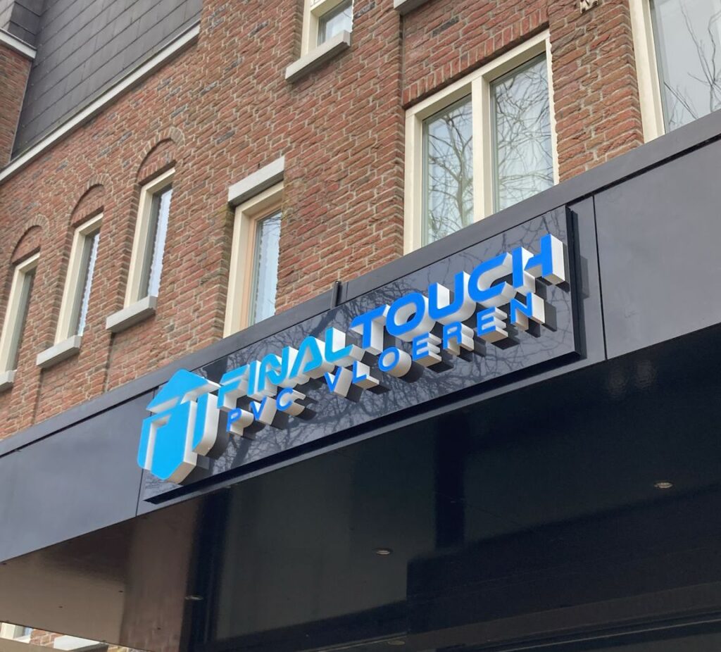 Lichtreclame gevelletters