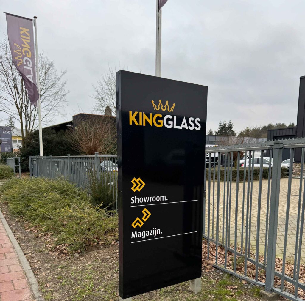 bewegwijzering reclamezuil