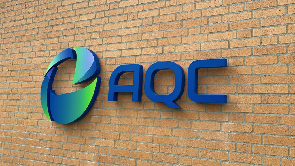 doorletters voorbeeld project AQC